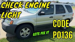 2003 Escape 3OL V6 P0136 Code 02 Sensor [upl. by Oileve]