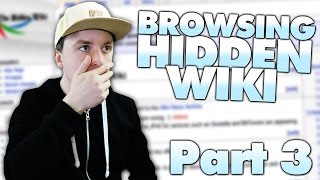 BROWSING THE HIDDEN WIKI ON THE DEEP WEB Part 3  DeepWebMonday 39 [upl. by Lehet]