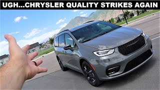 5 Things I Hate About The 2022 Chrysler Pacifica [upl. by Ddarb962]