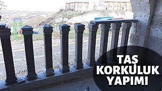 Taş Korkuluk Nasıl Yapılır [upl. by Artinahs]