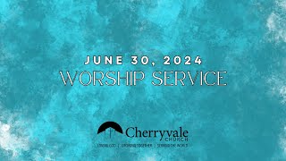 June 30 2024 Sunday Worship Service at Cherryvale UMC Staunton VA [upl. by Enitnelav]