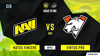 Natus Vincere vs Virtuspro Map 1 Inferno BO3  ESL One Road to Rio [upl. by Dlorrej]