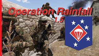 Operation Rainfall 15  ARMA 3 Milsim Gameplay [upl. by Akerue36]