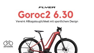 Flyer Goroc2 630 Rot  Vereint Alltagstauglichkeit mit sportlichem Design [upl. by Ahmed489]