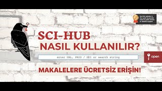 SCIHUB NASIL KULLANILIR ÜCRETLİ MAKALELERE ÜCRETSİZ NASIL ERİŞİLİR [upl. by Atirihs]