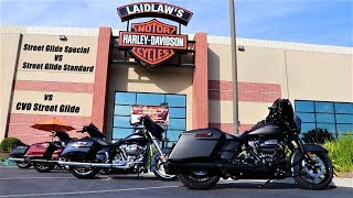 2020 HarleyDavidson Street Glide Special Vs Standard Vs CVO│Test Ride and detailed quotClose Lookquot [upl. by Malony]