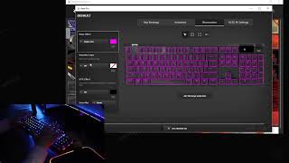 Apex Pro Keyboard how to setup your RGB lighting [upl. by Nolubez412]