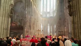 Großer Gott wir loben Dich  Holy God we praise Thy name Te Deum  Kölner Dom 2018 [upl. by Neelram596]