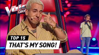 Coaches get SURPRISED by their OWN SONGS on The Voice Blind Auditions [upl. by Chaing]