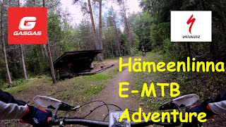 Hämeenlinna gravel ridges with EMtb GasGas MXC4 Specialized Levo Alloy [upl. by Anyr]