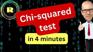 Chi squared test using R programming [upl. by Sanfred]