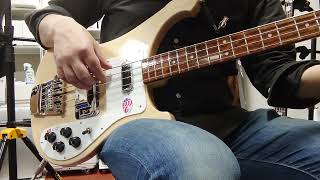 Rickenbacker 4003S Mapleglo DEMO [upl. by Ajidahk783]