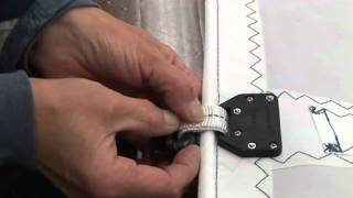 Finishing the Batten Pockets  Building a Mainsail  Part 9 [upl. by Trebma]