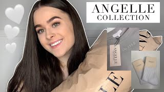 ELLE DARBY ANGELLE COLLECTION LOUNGEWEAR TRYON HAUL [upl. by Ycnalc]