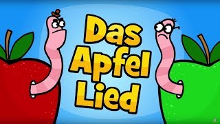 ♪ ♪ Kinderlied Apfel  Das Apfel Lied  Hurra Kinderlieder [upl. by Geri155]