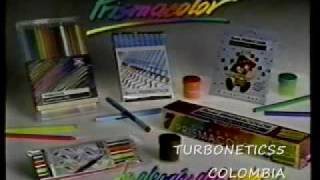 COMERCIAL DE COLORES PRISMACOLOR 1994 [upl. by Notecnirp491]