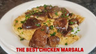 Golden Brown Sautéed Chicken Marsala  With Wild Mushroom Sauce [upl. by Nomaj627]