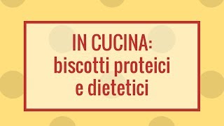 Biscotti proteici CIOCCOLATOSI senza grassi e senza latte [upl. by Nyrb]