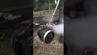 Homemade steam engine and wood fired boiler  off grid power source [upl. by Aneekan650]