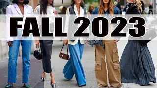 10 Fall 2023 Fashion Trends to Start Wearing RIGHT NOW [upl. by Giulia]