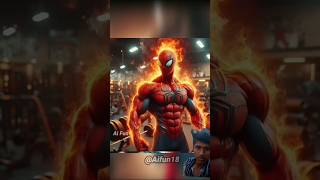 SpiderMan sabse khatarnak body kiska hai funny ai shorts 💪💪 [upl. by Esinaej]