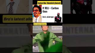 Allotropes of Carbon explanation using Robert Downy Jr RDJ jee chemistry neet chemistrybench [upl. by Cobb448]