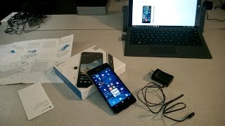 Microsoft Lumia 650  Unbox and Review [upl. by Ecikram]