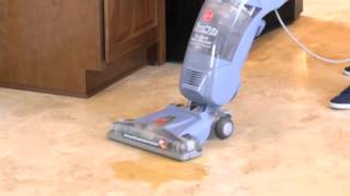 Hoover FloorMate Hard Floor Cleaner Picking Up Spills FH40010 [upl. by Etienne]