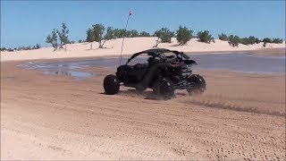 HMF Tuned Maverick X3 XRS using Foxs Suspension Settings [upl. by Isac]