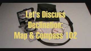 Map amp Compass 201 Declination [upl. by Idnek329]