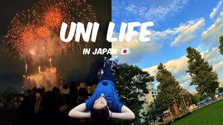 Uni weekly vlog in Japan📚 before summer vacation 😎☀️ [upl. by Agna]