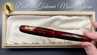 Danitrio Takumi Moonlit Grass Makie Unboxing and Review [upl. by Delgado81]