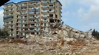 Hatay caddelerinden deprem görüntüleri canım memleketimden kalan izler Antakya [upl. by Anehsak770]