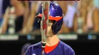 2010 College World SeriesCarolina vs Clemson Game 2 9th inning [upl. by Klinger699]