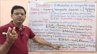 Hematinic Part01 Introduction to Anaemia  Anemia  Anaemia Treatment  खून बढाने वाले दवा [upl. by Harl427]