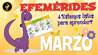 EFEMÉRIDES MARZO [upl. by Keelin]