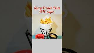 KFC style spicy French Fries how to make KFC spice KFC French fries potato fries [upl. by Pussej800]