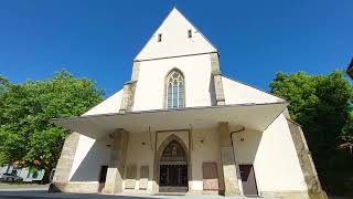 🔔GALLNEUKIRCHENOÖ 🔔Hochfesteinläuten der Stadtpfarrkirche zum Hl Gallus Innenansicht [upl. by Aratahc]