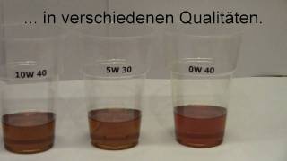 Motoröl im Kältetest bei minus 22 Grad Celsius  1080p HD  Öltest 22 C° [upl. by Krug]