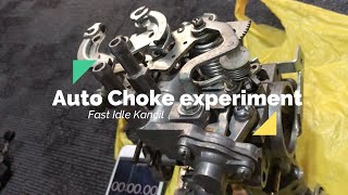 Experiment Auto Choke Fast Idle Kancil [upl. by Fidelas619]