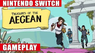 Treasures of the Aegean Nintendo Switch Gameplay [upl. by Kirwin]