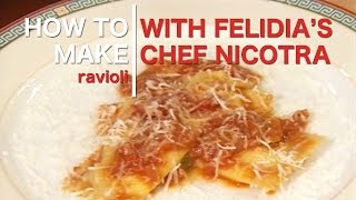 How to Make Ravioli with Chef Fortunato Nicotra from Felidia [upl. by Giule]