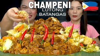 CHAMPENI NG BATANGAS  LAMANG LOOB NG KAMBING  LUTONG BATANGAS  MUKBANG PHILIPPINES [upl. by Aluin233]