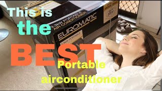 Best Portable Air conditioner by Euromatic unboxing and installing [upl. by Nohs]