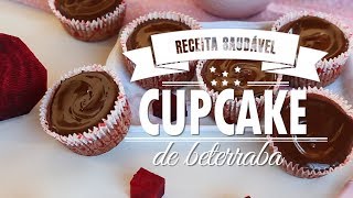 CUPCAKE DE BETERRABA  Bolinhos de beterraba   Mamãe Vida Saudável 126 [upl. by Ettegirb]