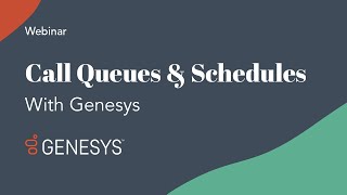 Genesys Cloud Call Queues amp Scheduling [upl. by Carlstrom]