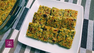 Spinach Squares  Cheesy Spinach Bars [upl. by Aiello]