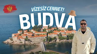 🇲🇪 Vizesiz Cennet Karadağ  Budva’da Bir gün 8 [upl. by Ymmak]