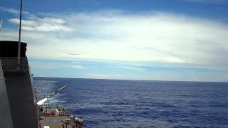 USS FITZGERALD DDG 62 Harpoon anti ship missile [upl. by Nonah]