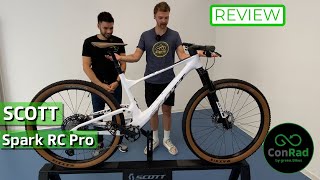 Bikes 2022 Scott Spark RC Pro  Ausführliches Review ConRad [upl. by Atirehs550]